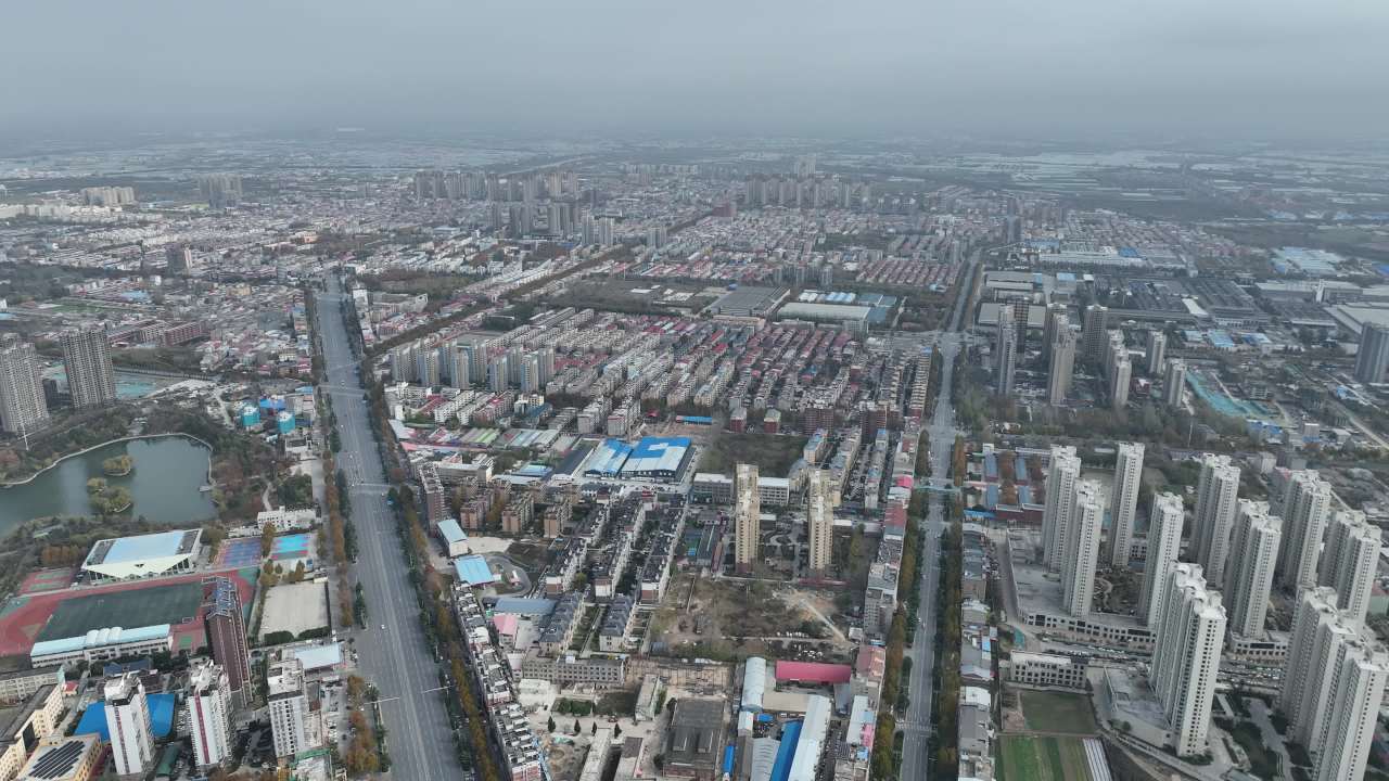 城市全景俯瞰