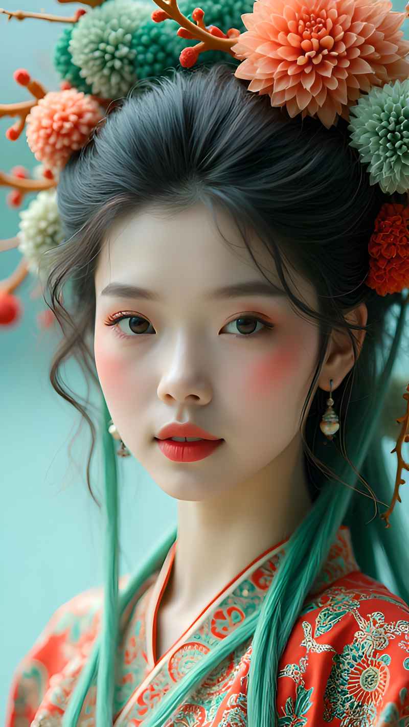 艺术美女新中式主体系列 28