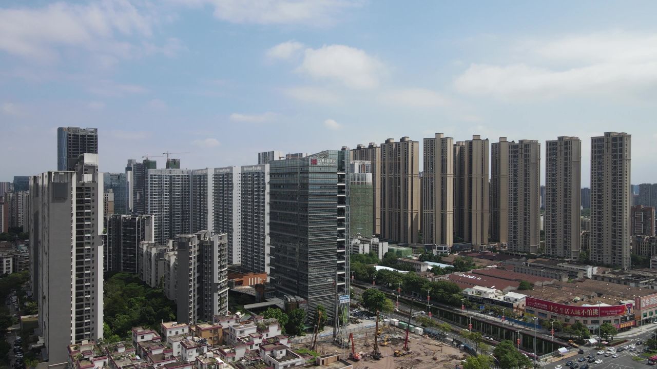 佛山市区航拍