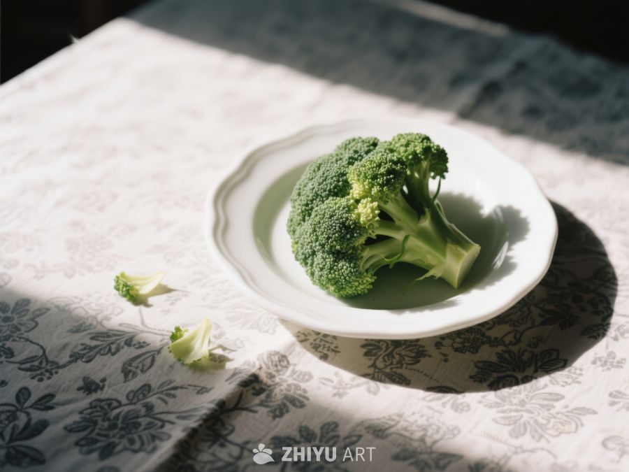 阳光下的西兰花 364