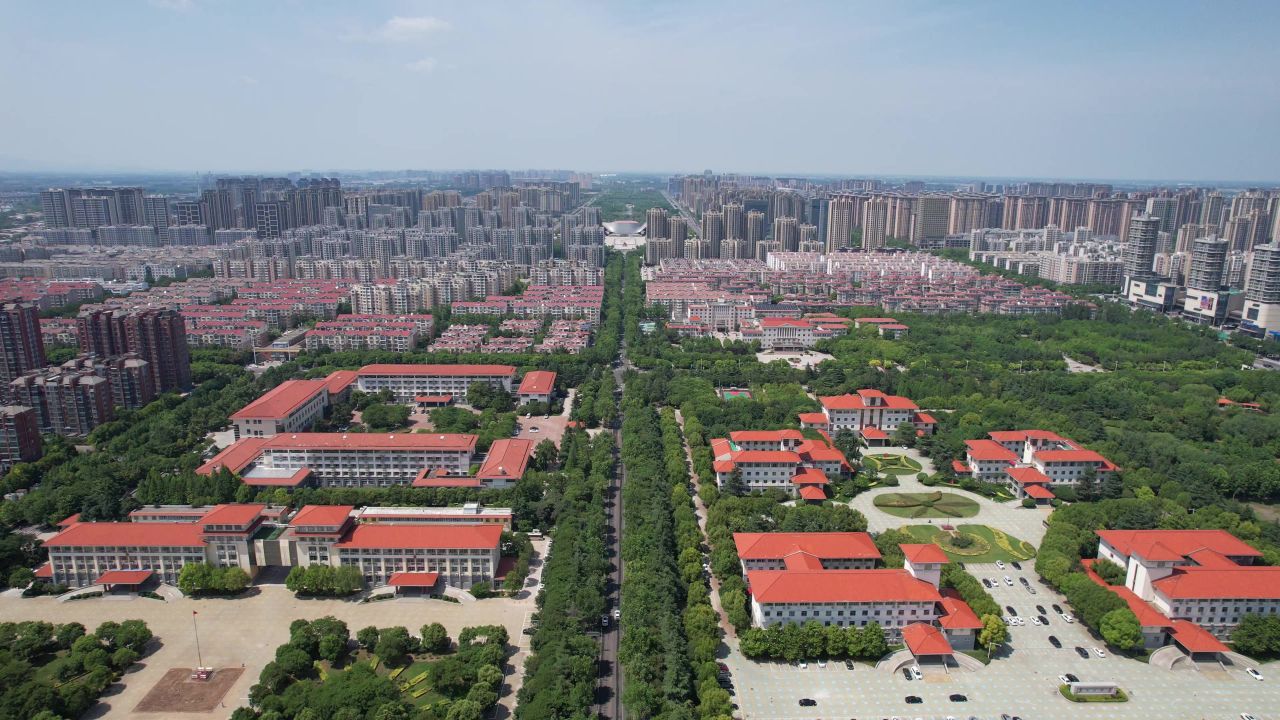 河南许昌市政府航拍