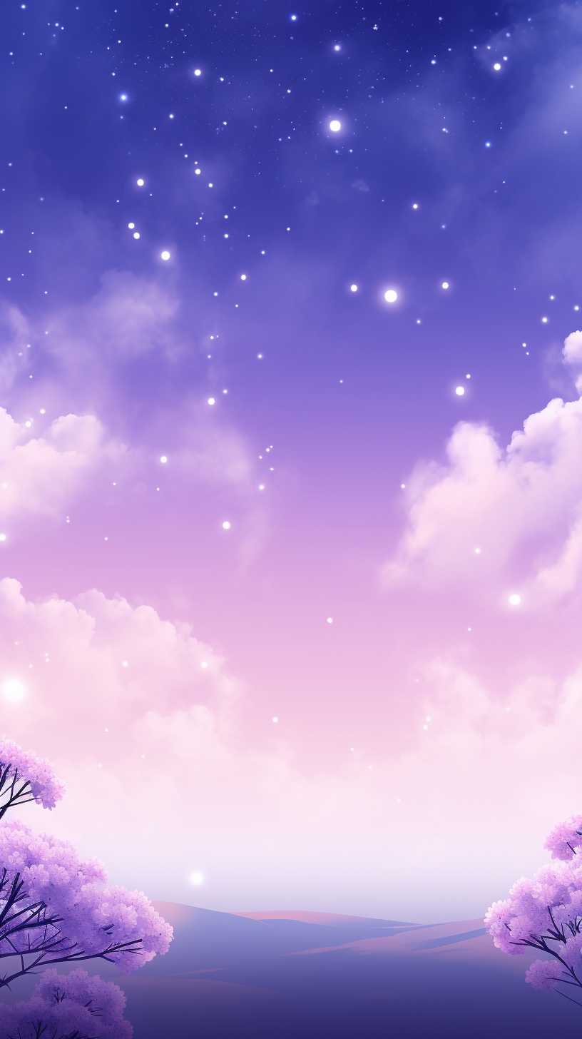 紫色唯美背景图