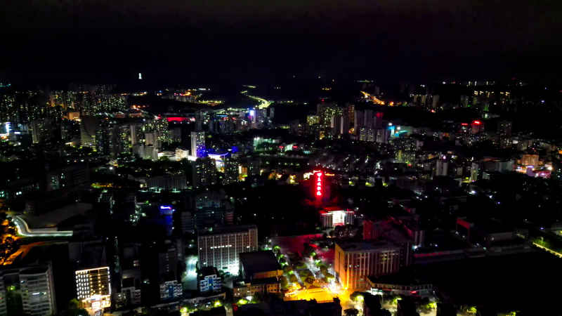 湖北宜昌城市夜景
