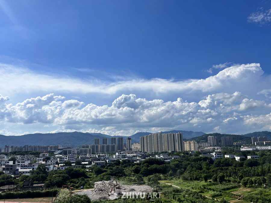 城乡交汇的风景