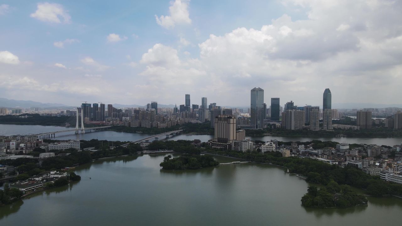 惠州西湖航拍