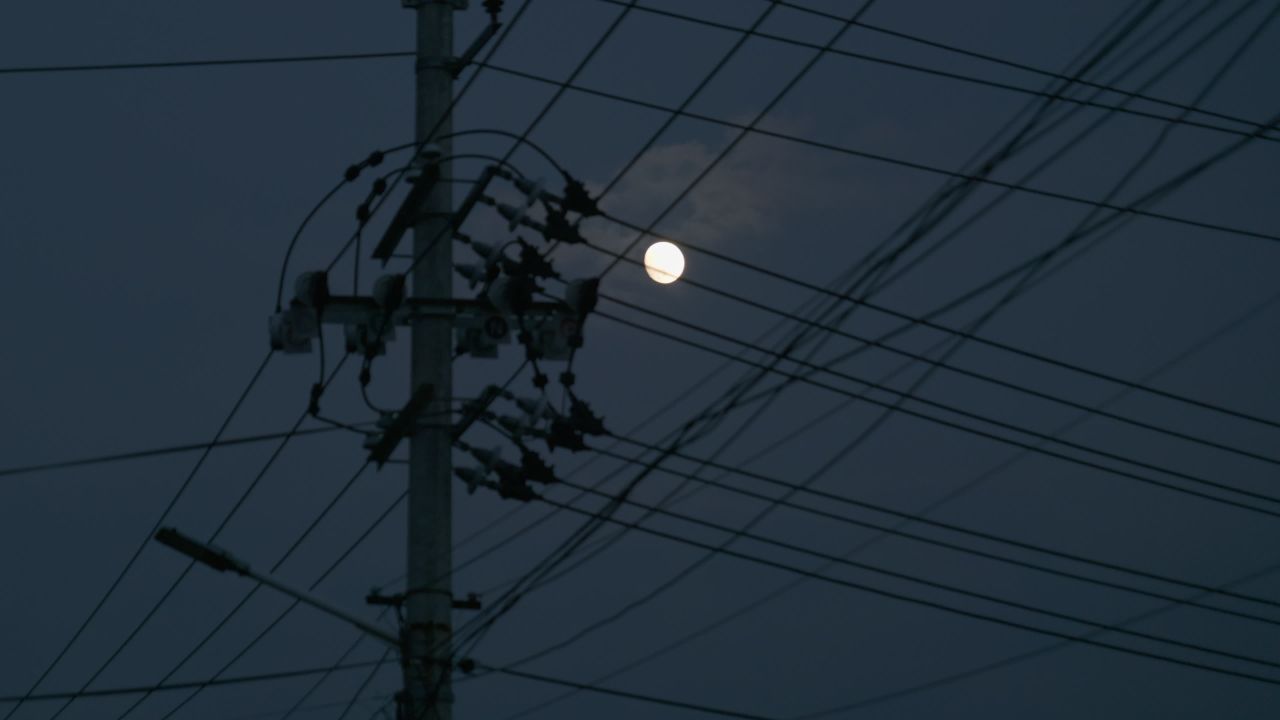 深夜玩天空月亮月球皎洁明月中秋满月 22