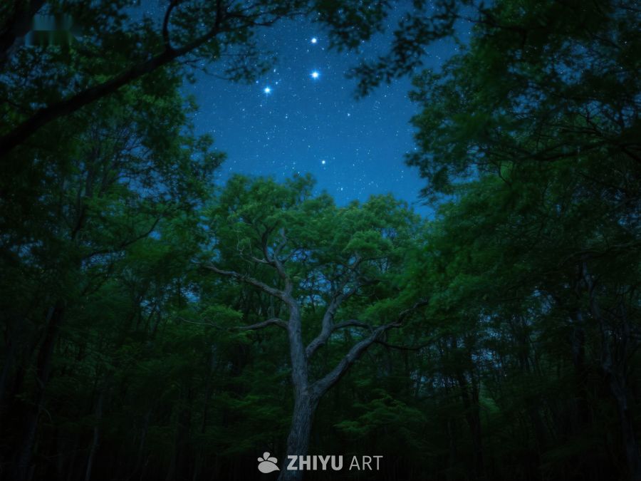 夜空下的森林 359