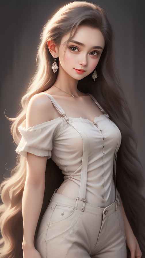 吊带高级美女