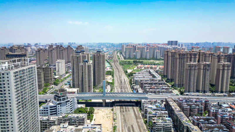 湖北襄阳城市风光旅游景区航拍摄影图 