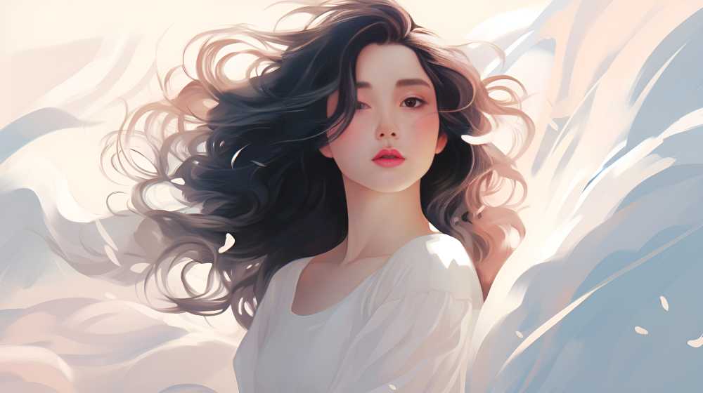 浅白色唯美背景