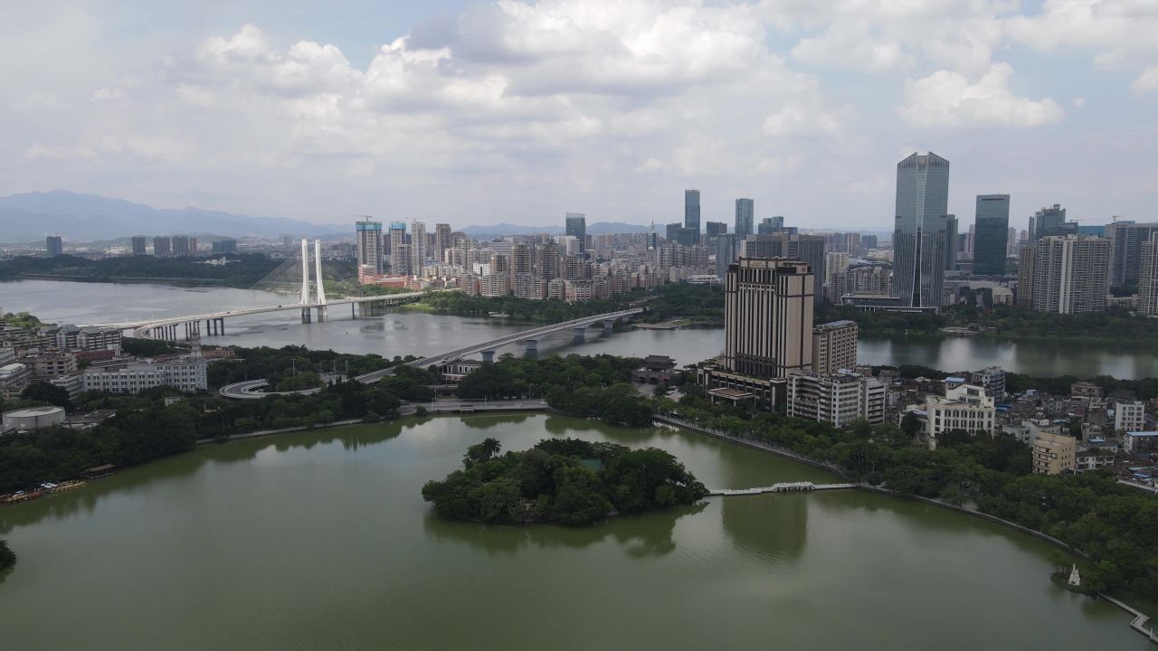 惠州西湖航拍