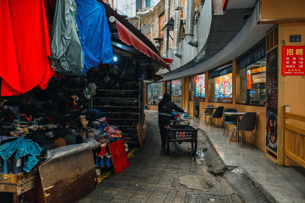 昆山人民路扫街