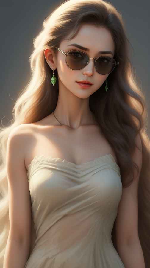 美女身材好看穿什么都好看