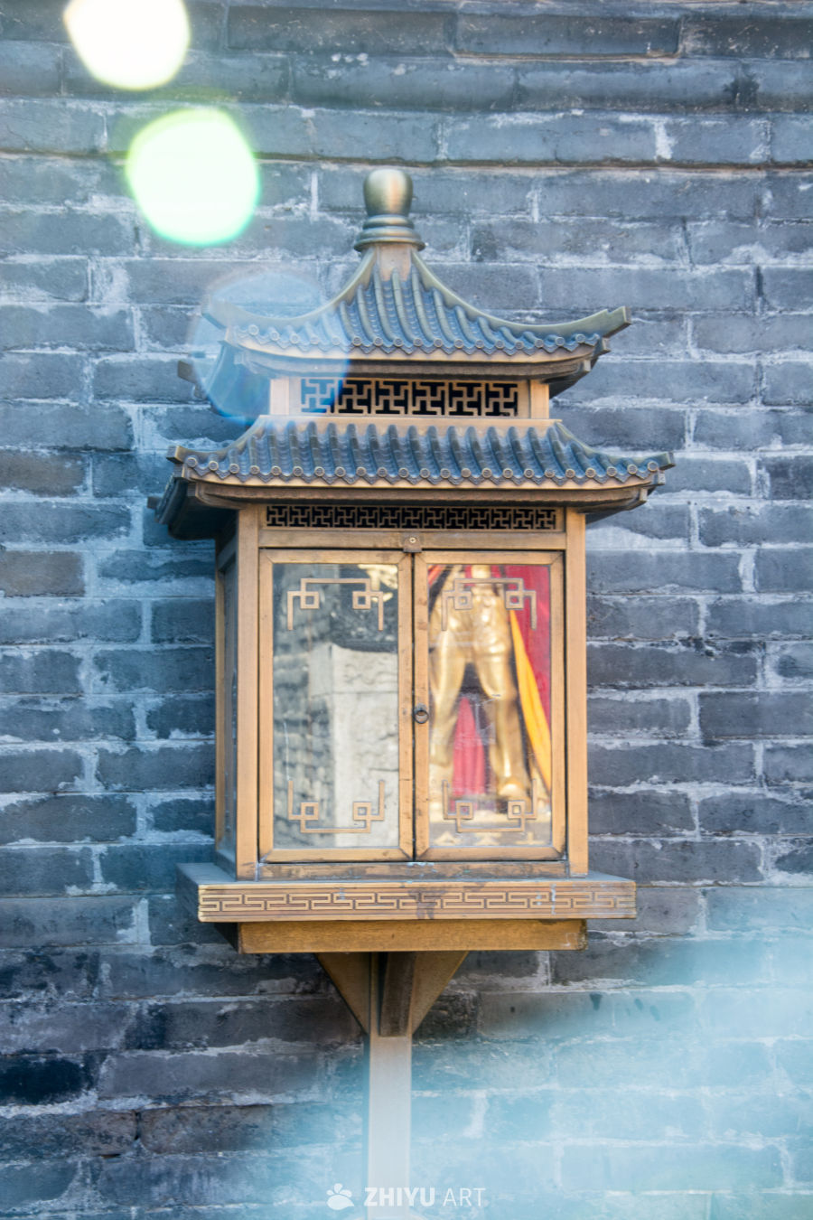 户外中式灯架