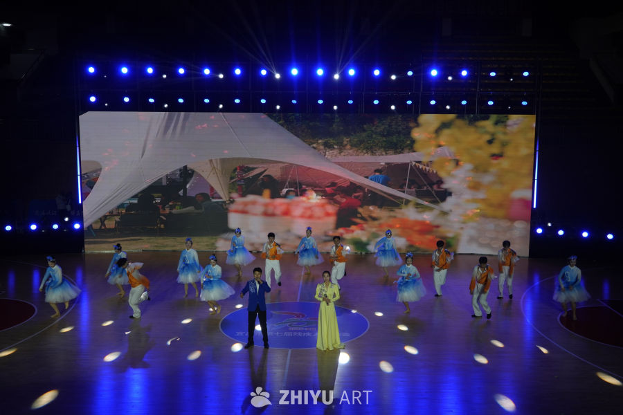 舞台上的舞蹈表演