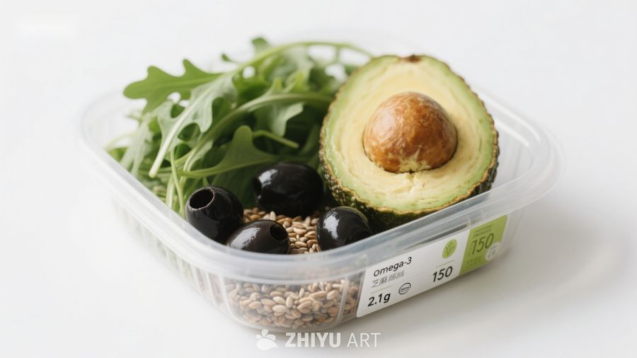 健康沙拉盒装食材