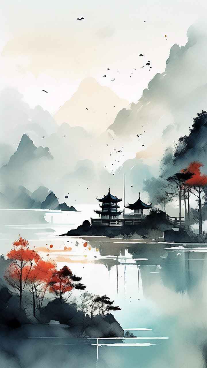 山水插画国风 7