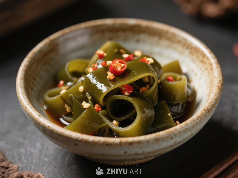 碗中美味腌制海带 1504
