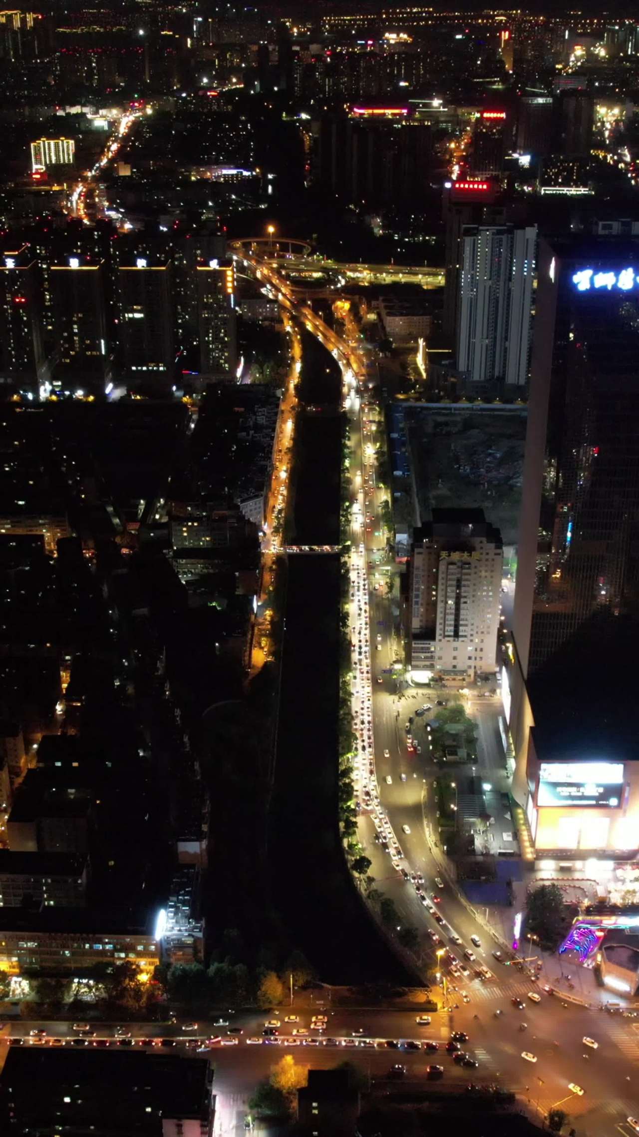 璀璨都市夜景