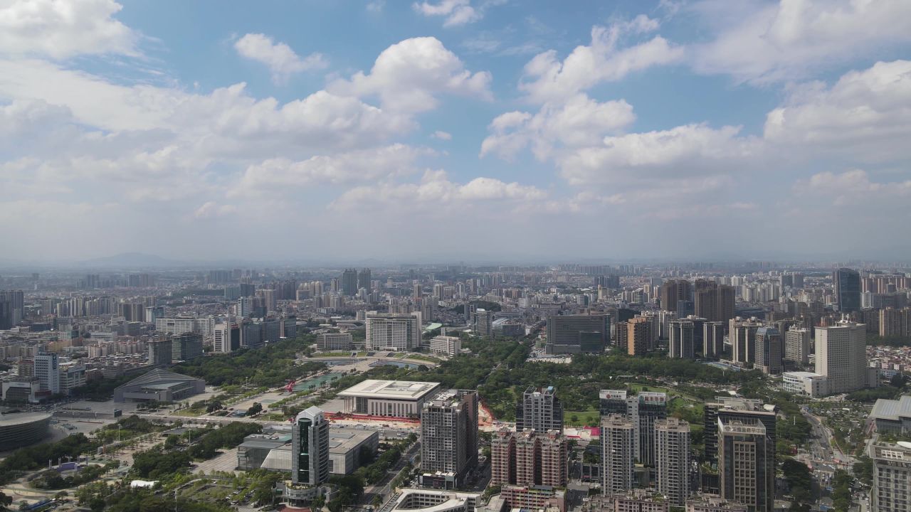 东莞市区航拍