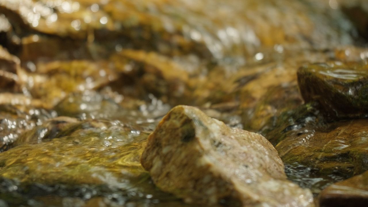 清澈山泉水温泉矿泉水小溪山涧 39