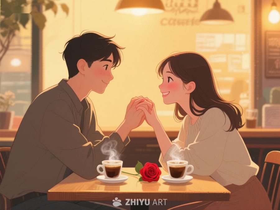 咖啡馆里的温馨时光 381