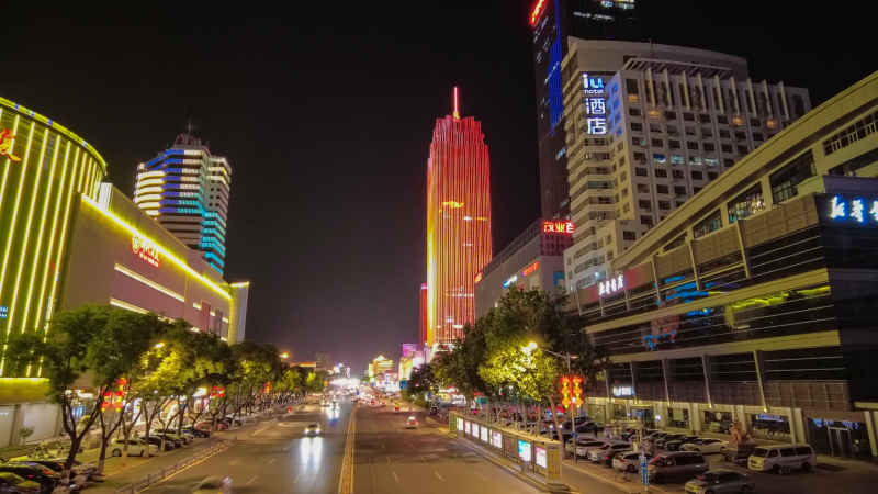 保定中华南大街夜景