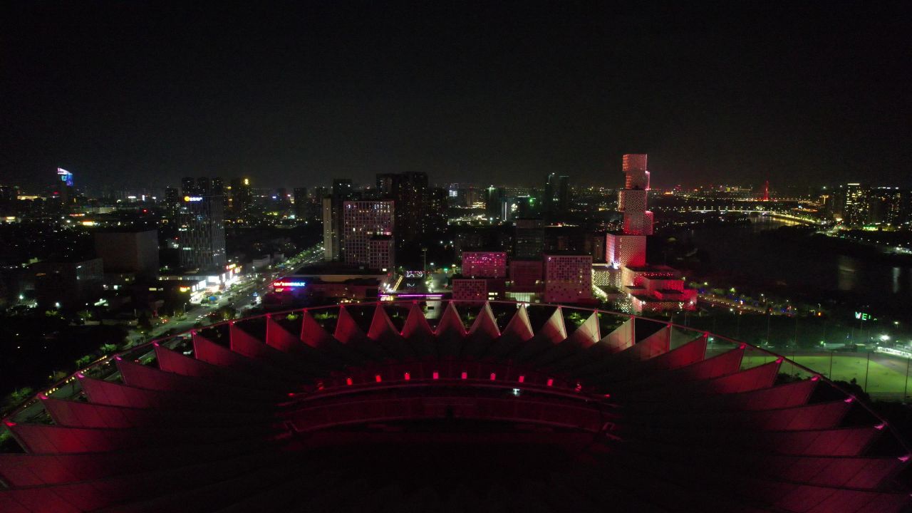 广东佛山城市夜景