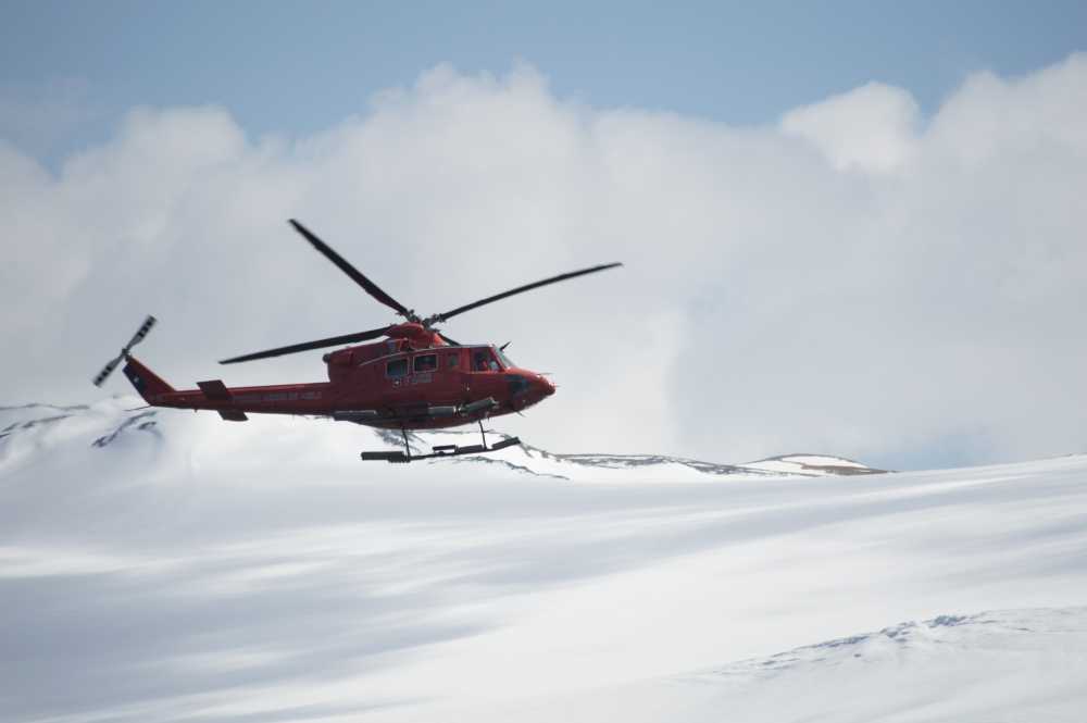 直升机雪山冰救援