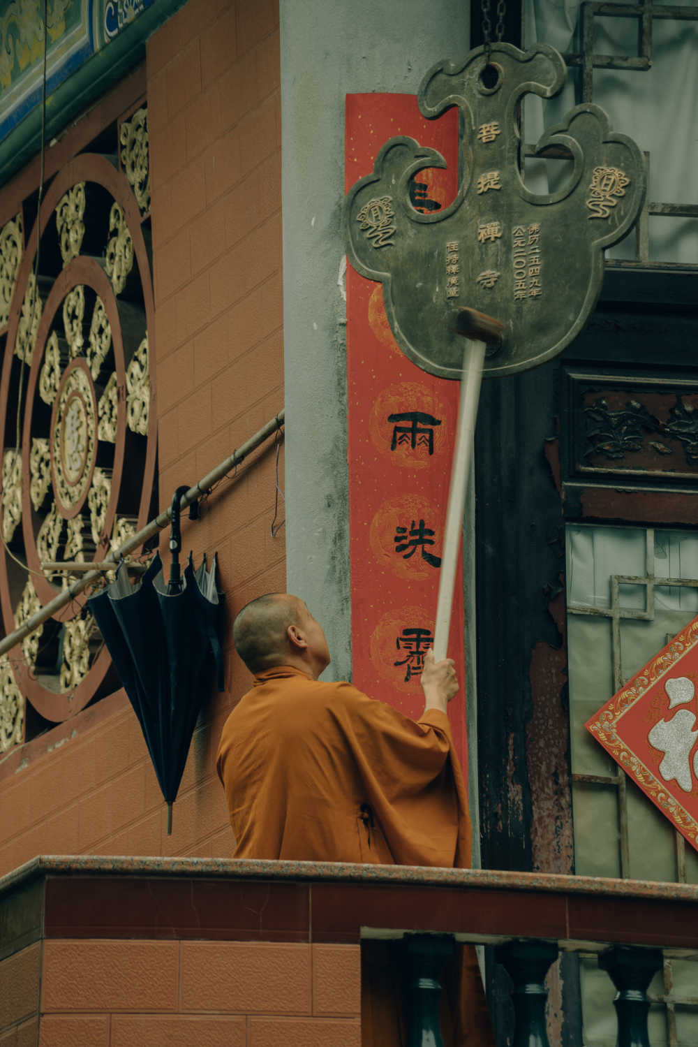 寺院禅意场景