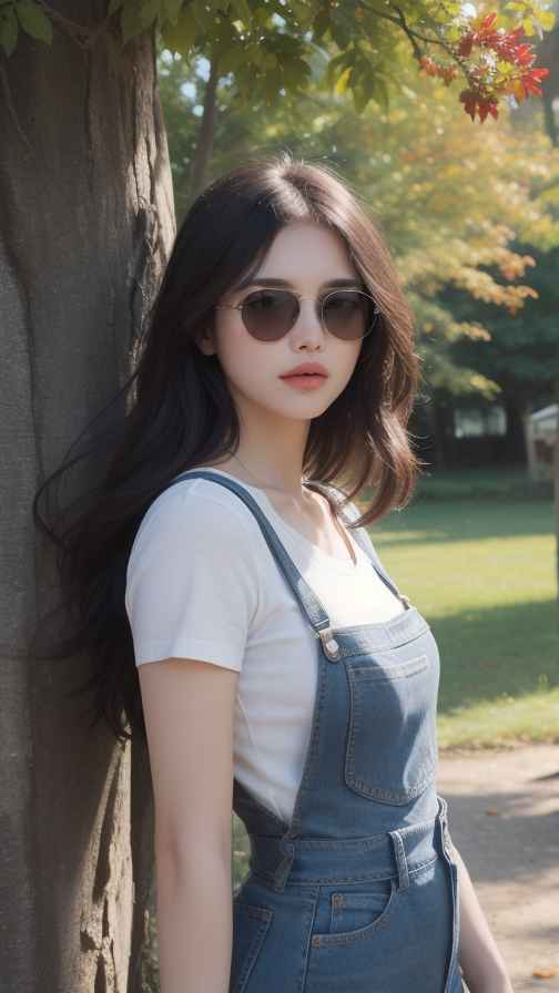 吊带衫女孩