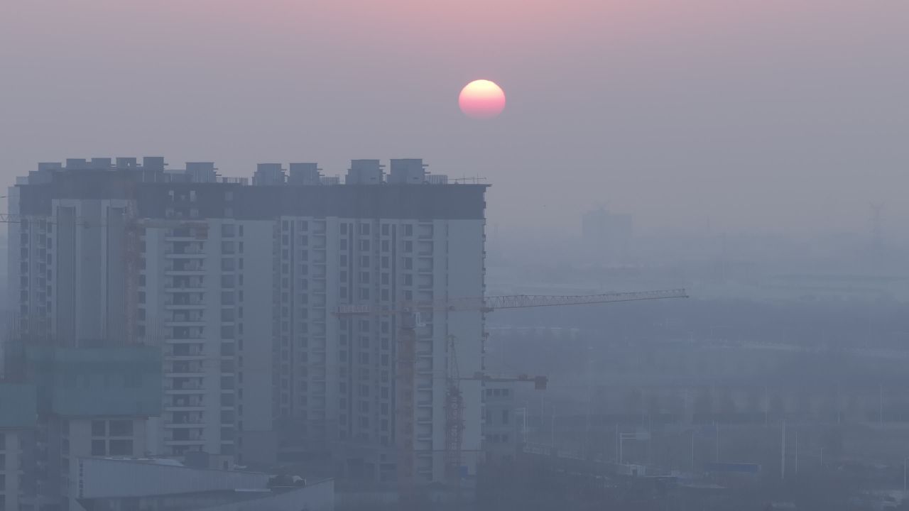晨曦中的城市