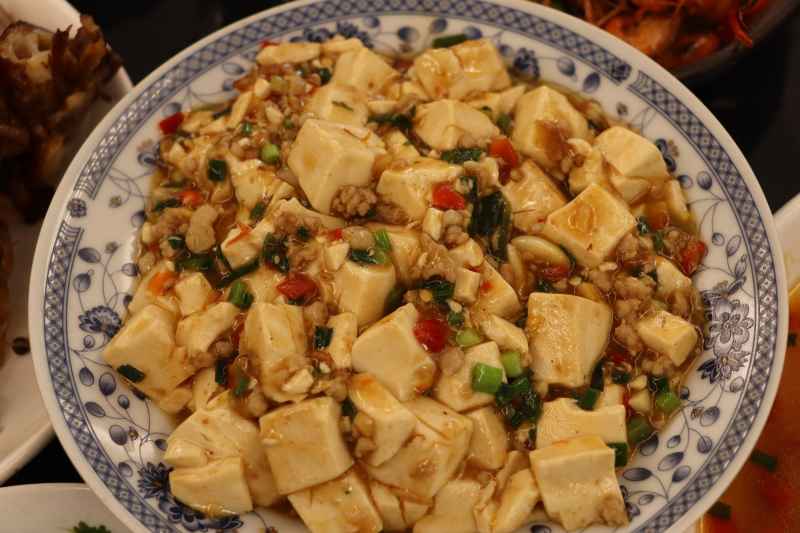 诱人的麻婆豆腐