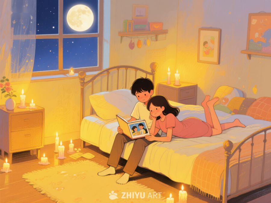 温馨夜晚，共读时光 819