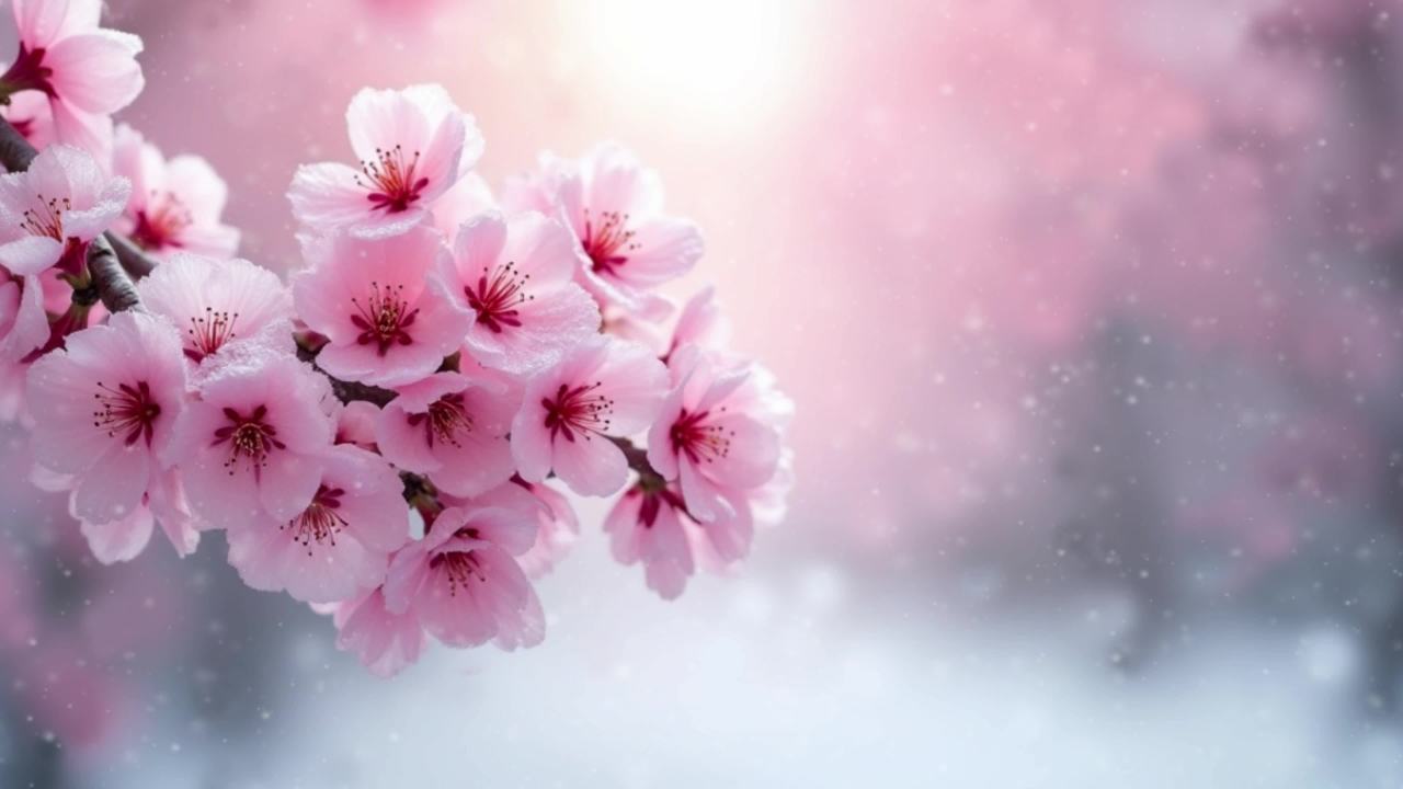 梅花雪景