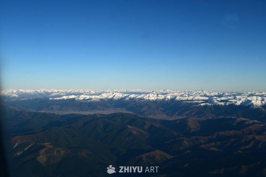 新西兰北岛飞南岛万米高空航班上看雪山之巅的壮丽风景 5