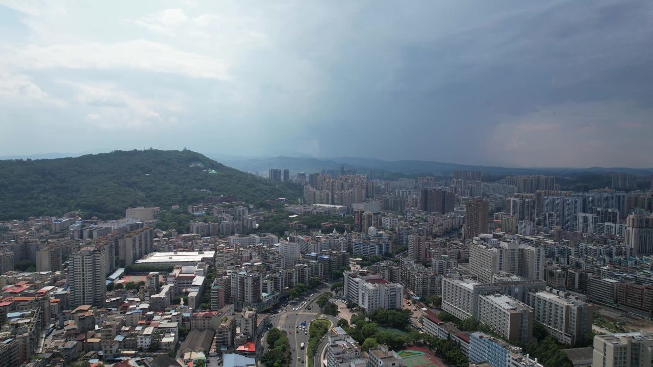 航拍广东韶关