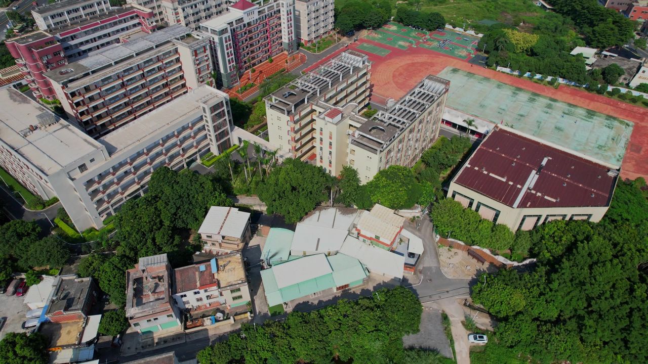 航拍厦门海沧中专职业学校 7