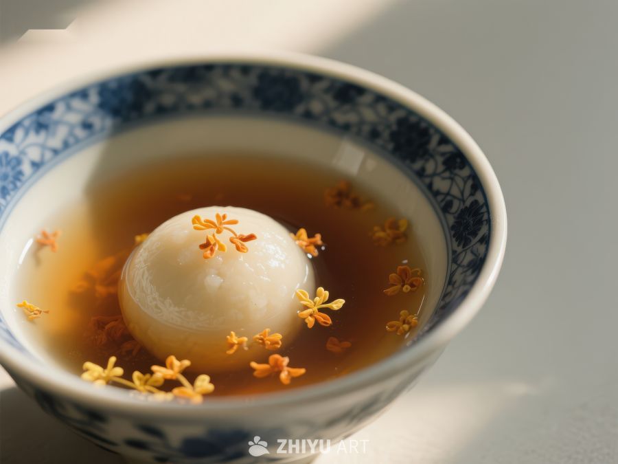 桂花汤圆：传统美食的温馨呈现 148