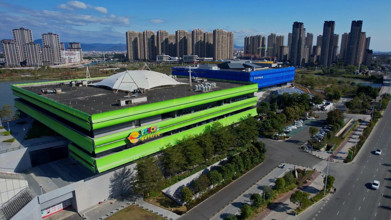 航拍莆田市青少年宫
