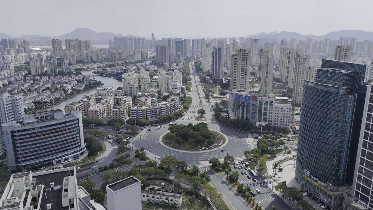 都市全景俯瞰