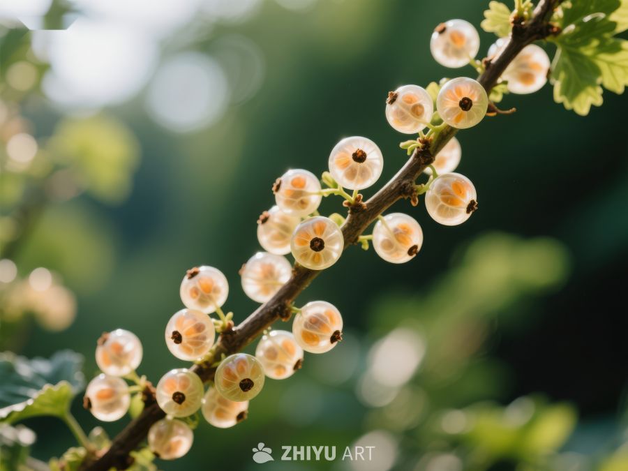 枝头挂满透明白果 779