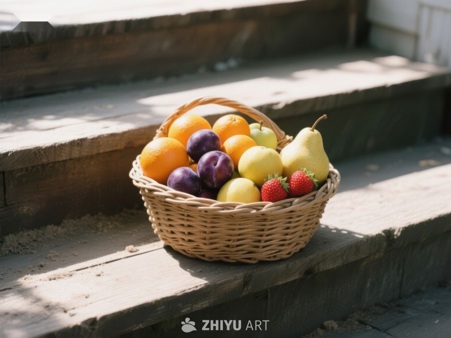 篮子里的多彩水果 330
