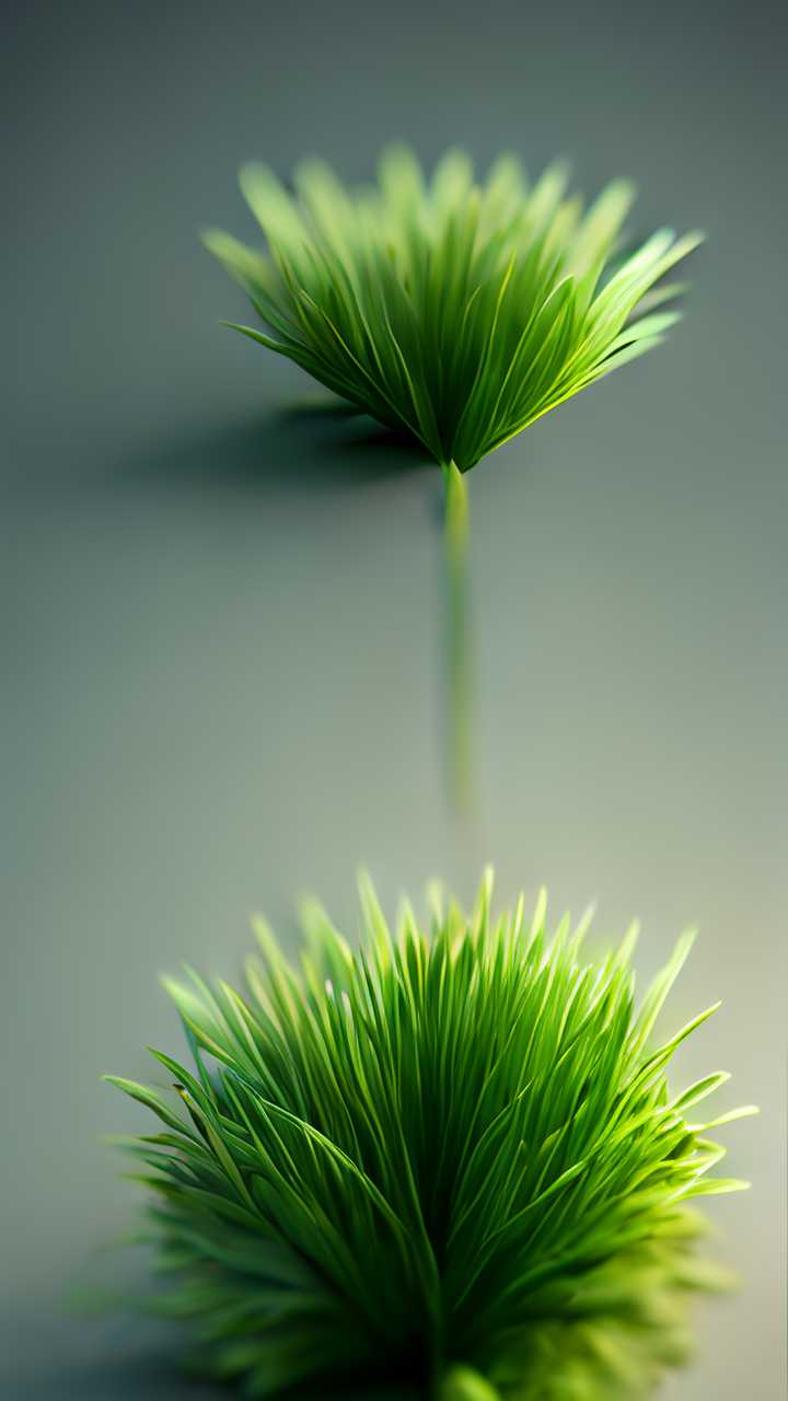 3D绿色小草