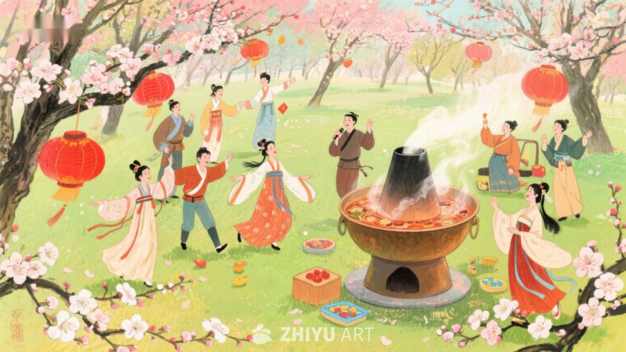 春日欢聚，传统节日庆典 18