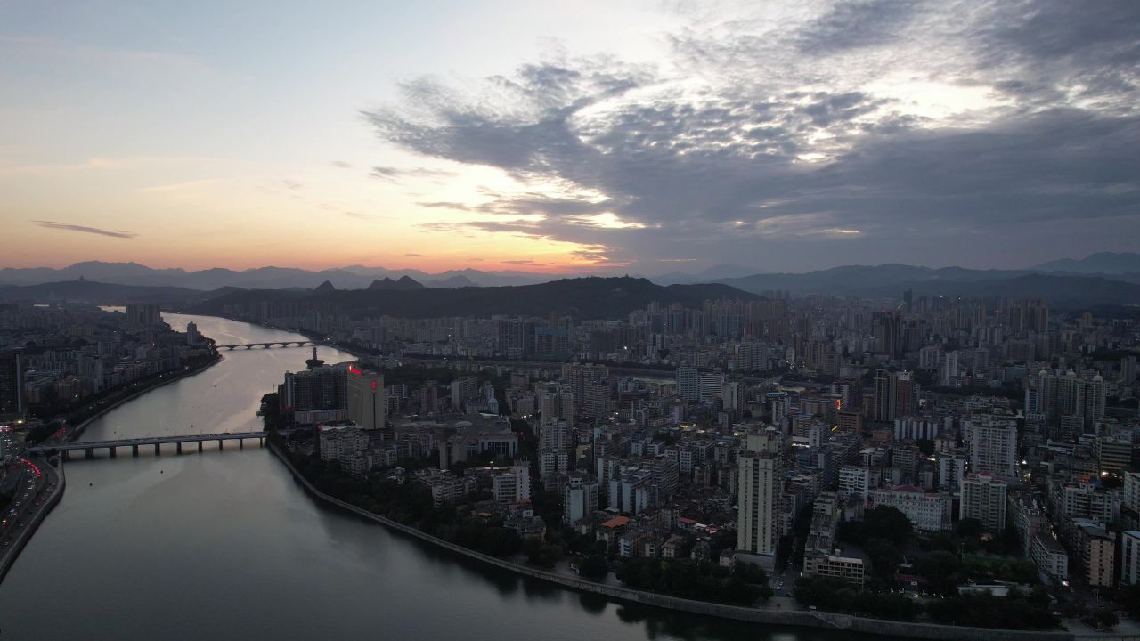 航拍广东韶关