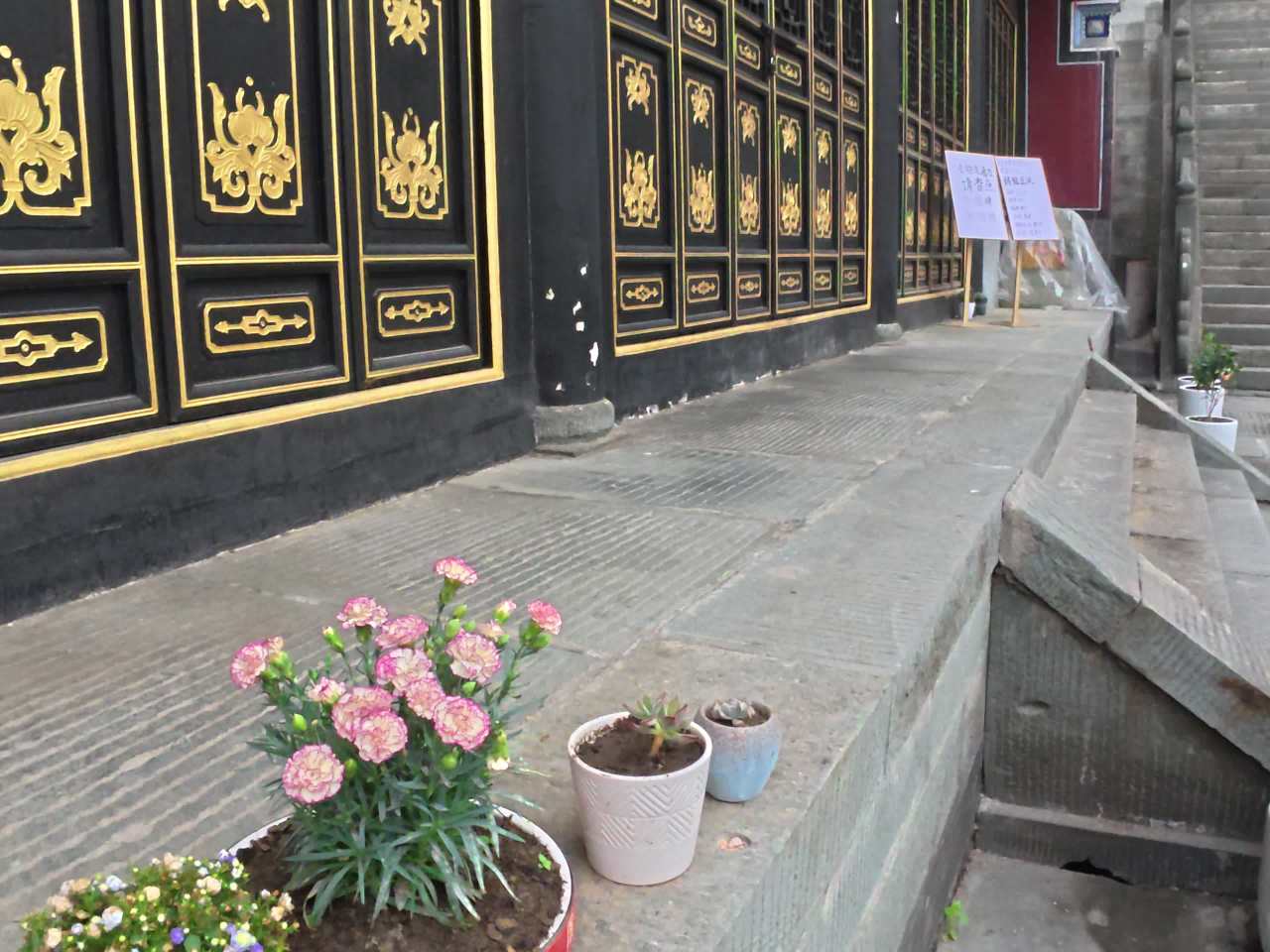 古韵花墙