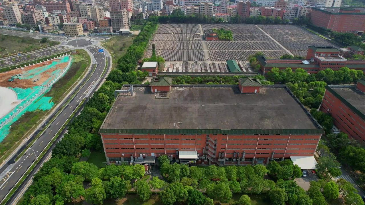 航拍厦门古龙酱文化园
