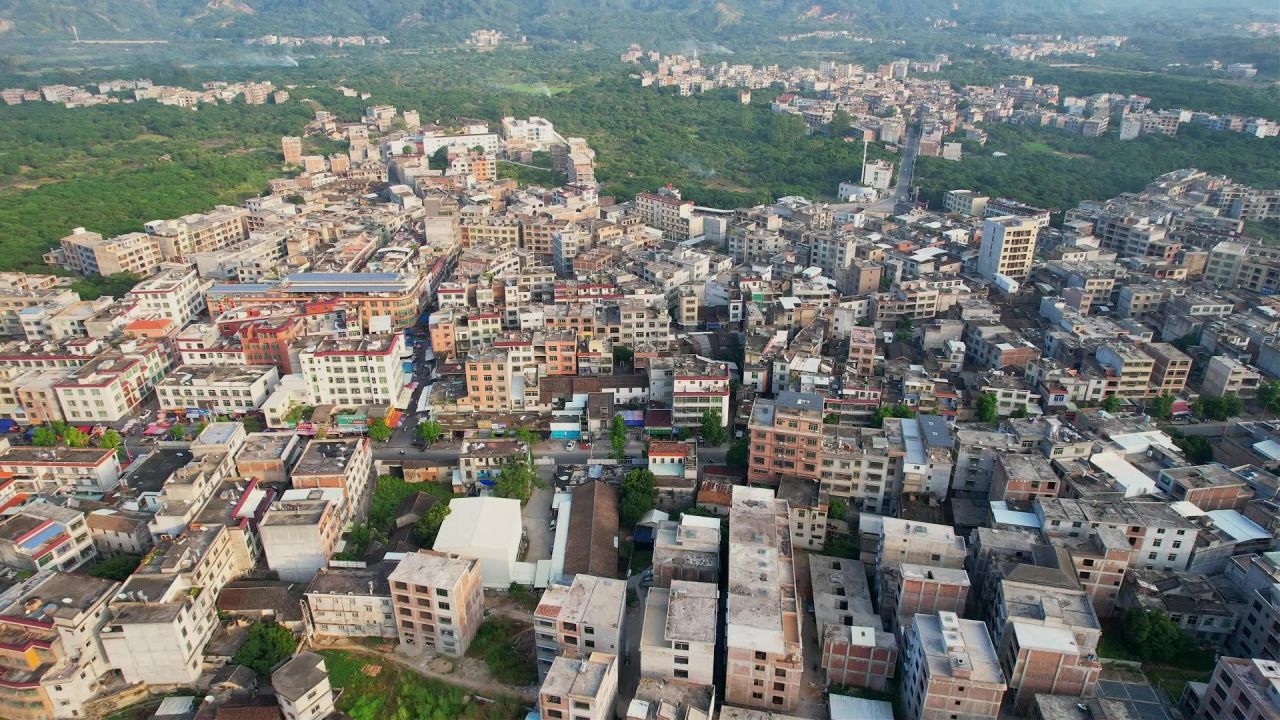 航拍福建新农村景观 4