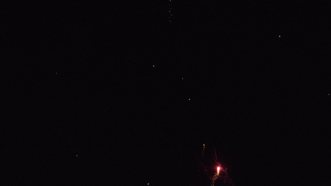 除夕春节日过年燃放烟花爆竹